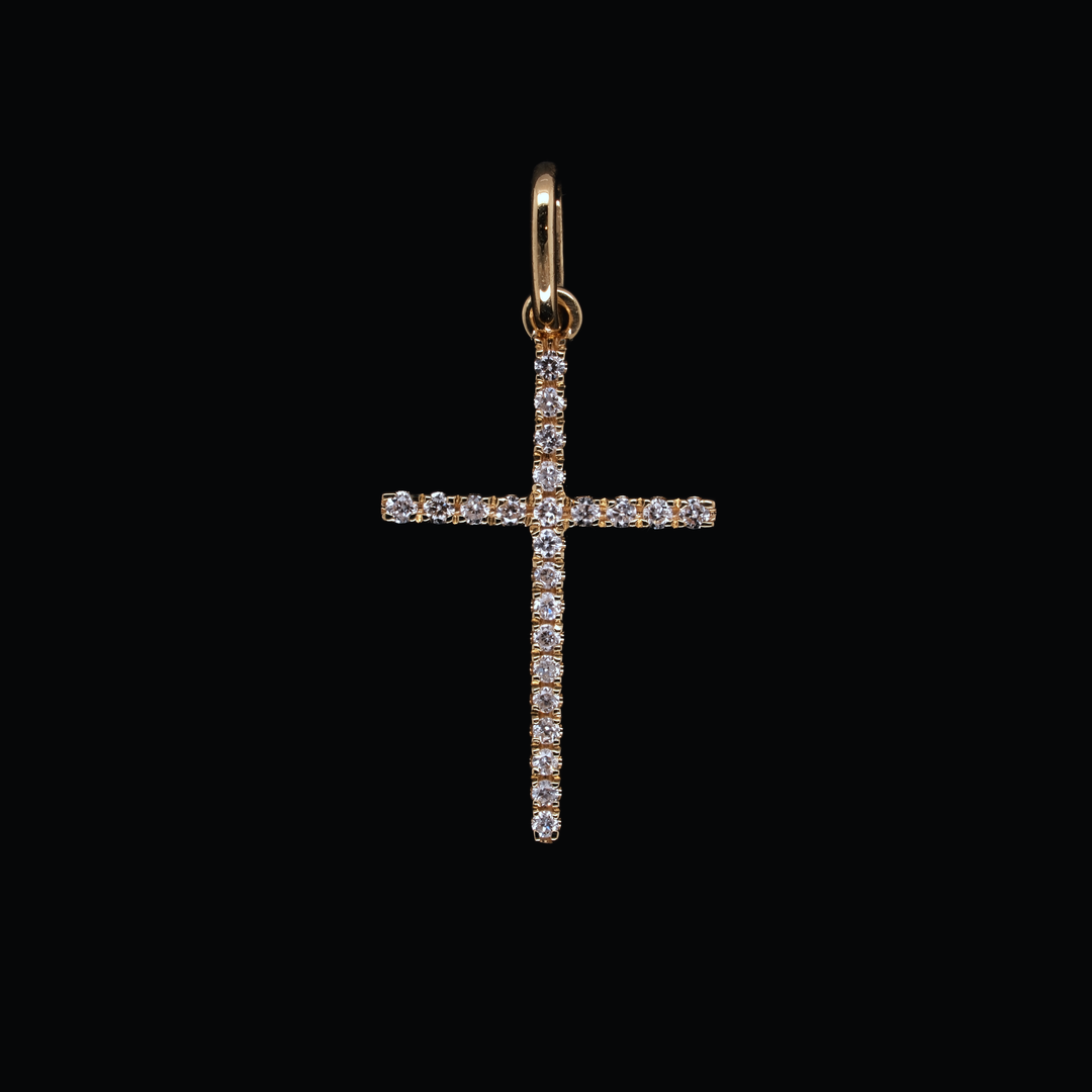 CRUZ CRISTO MEDIUM 18K GELBGOLD