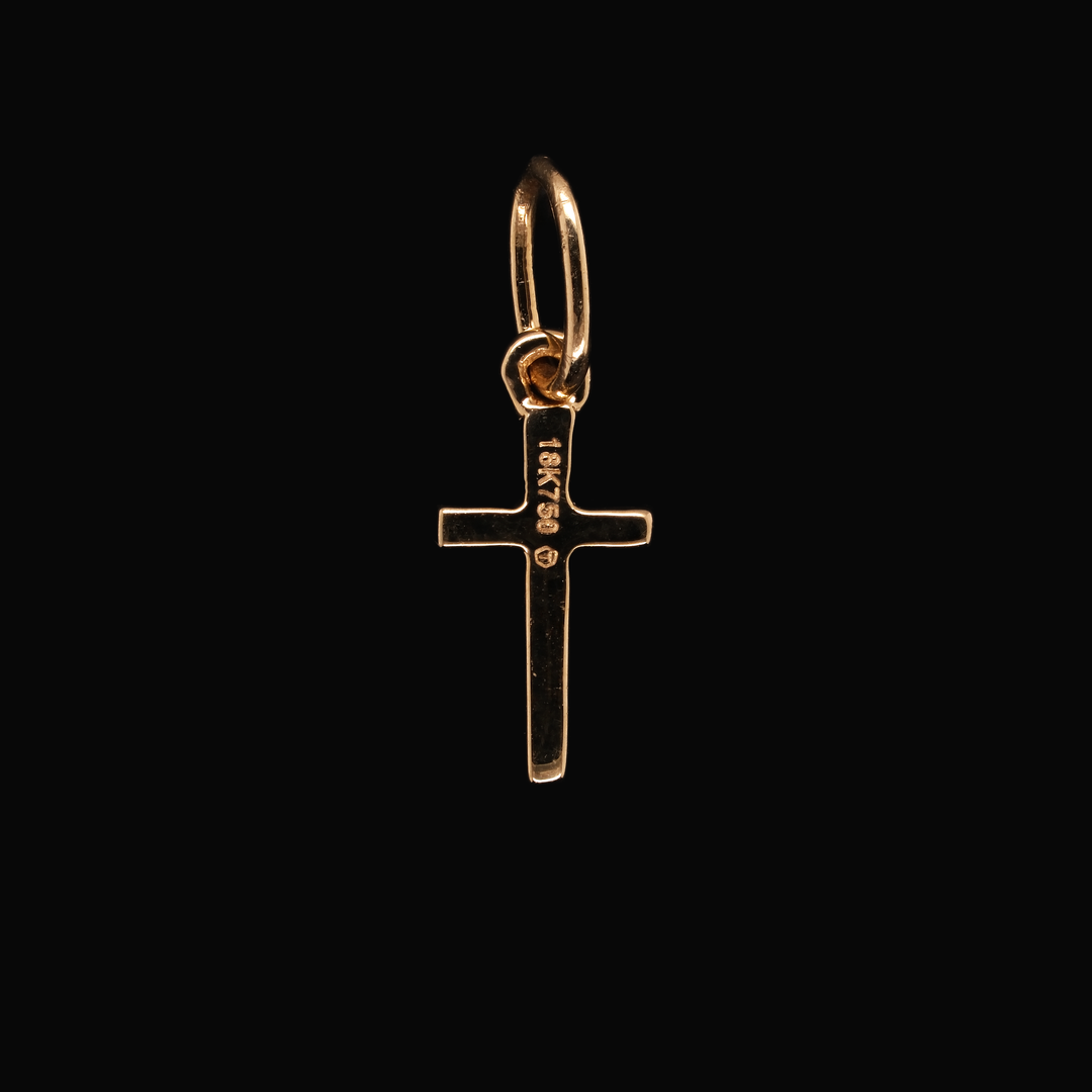 CRUZ CRISTO MINI 18K GELBGOLD