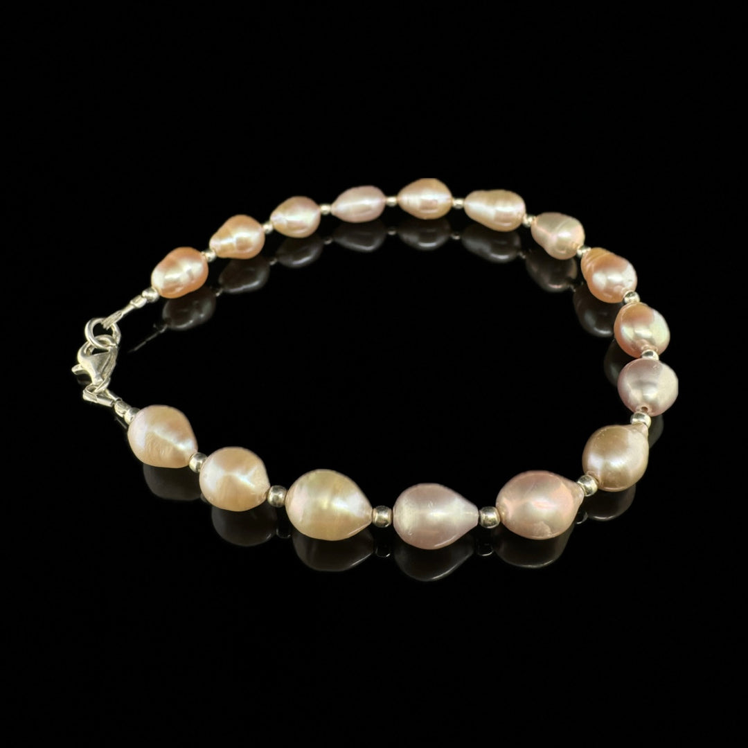 PERLA ARMBAND SILBER