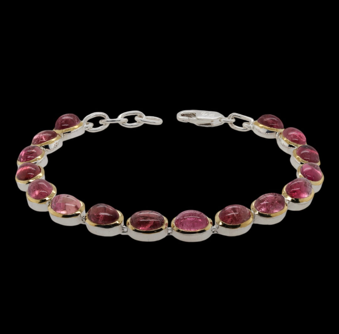 RUBELLIT TURMALIN ARMBAND