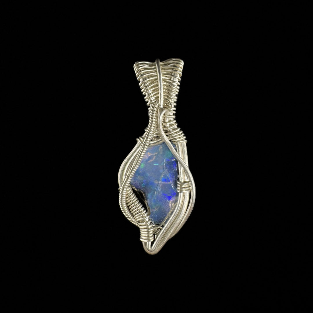 WIRE WRAP OPAL ANHÄNGER