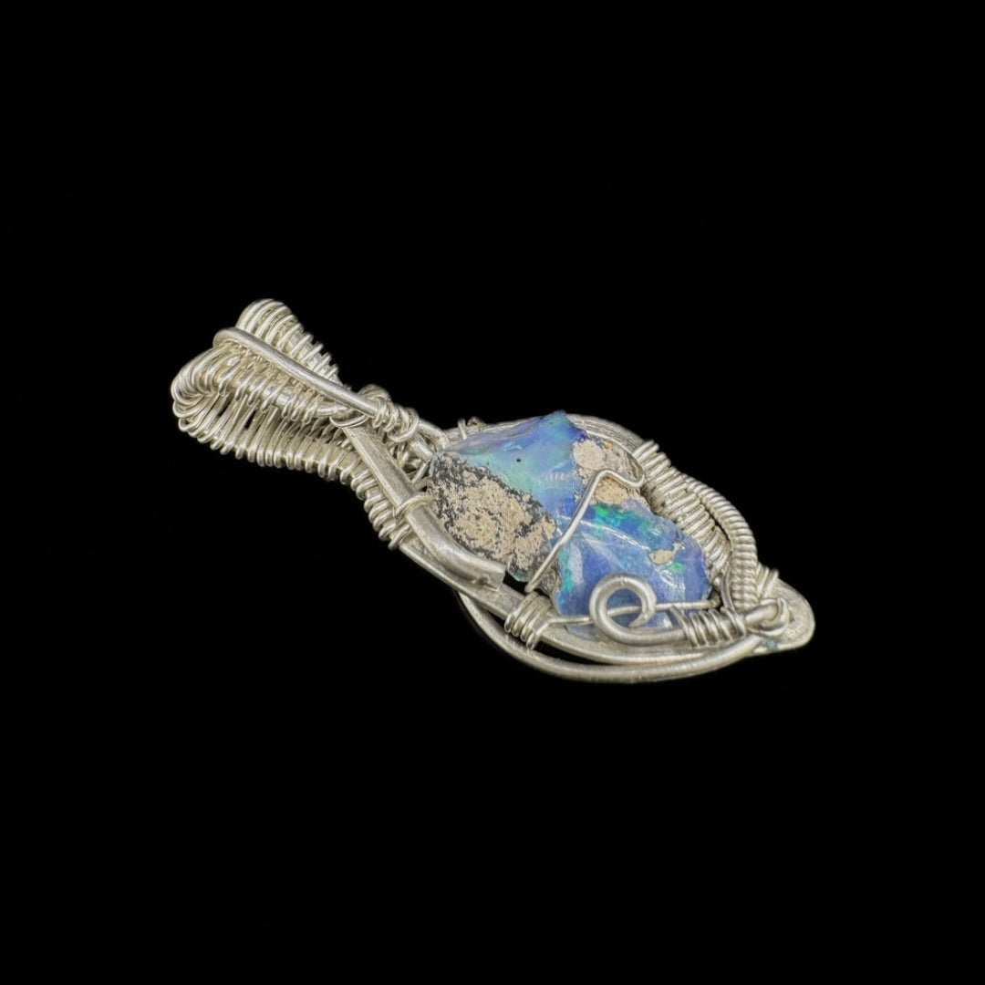 WIRE WRAP OPAL ANHÄNGER