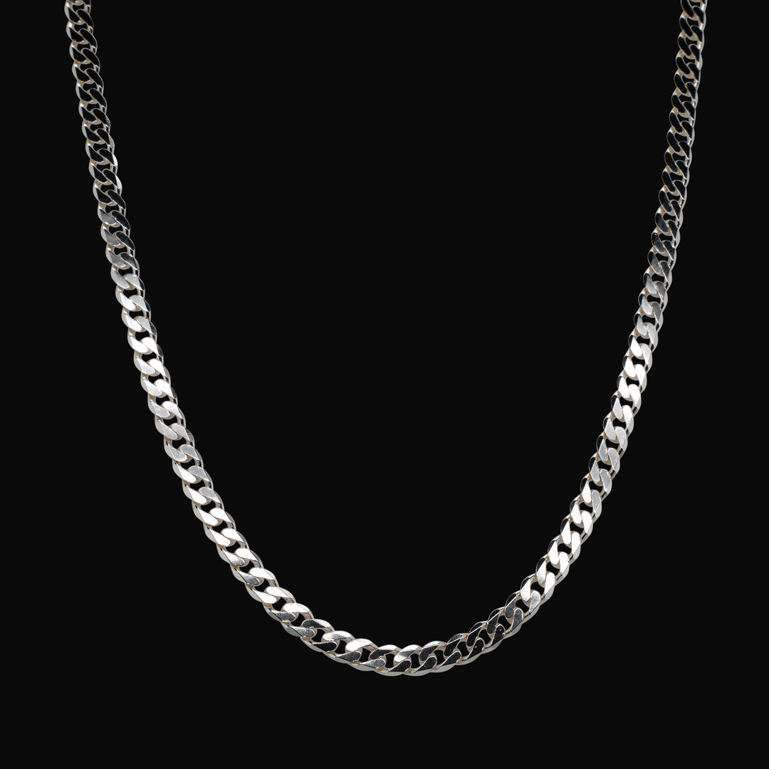 CUBANO DIAMANTIERT 925 KETTE