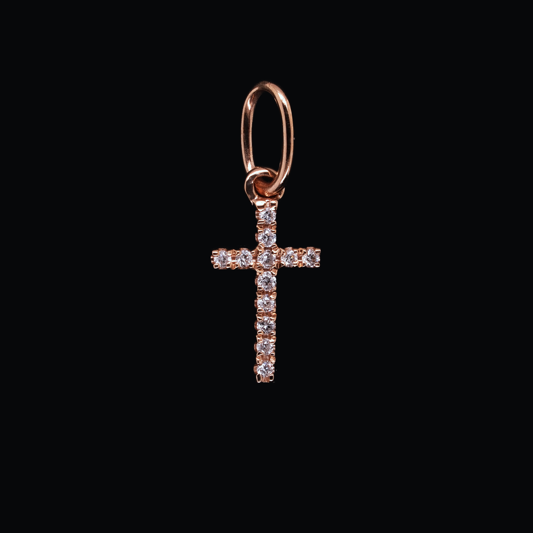 CRUZ CRISTO MINI 18K ROSÉGOLD