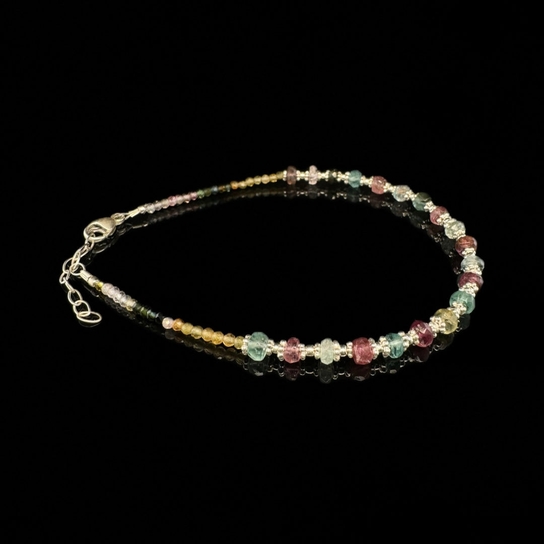 MULTICOLOR ARMBAND SILBER