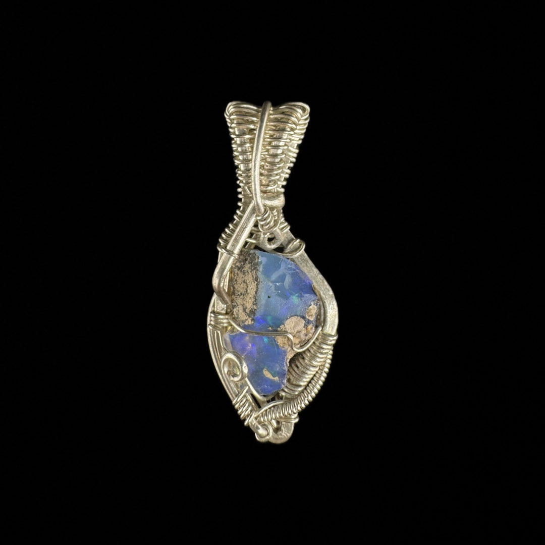 WIRE WRAP OPAL ANHÄNGER