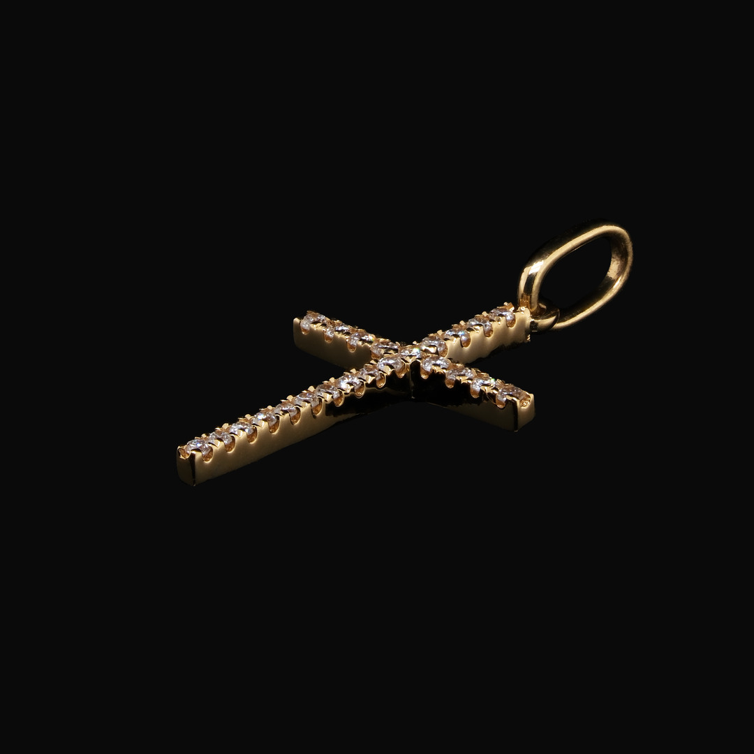 CRUZ CRISTO MEDIUM 18K GELBGOLD