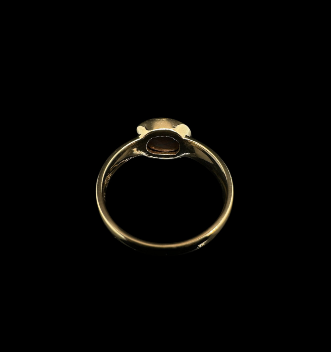BOULDER-OPAL RING