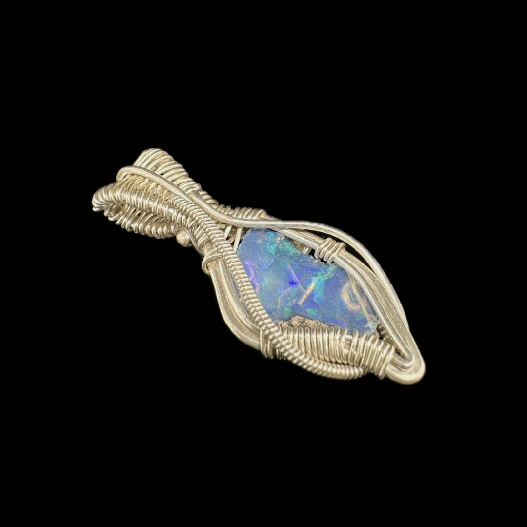 WIRE WRAP OPAL ANHÄNGER